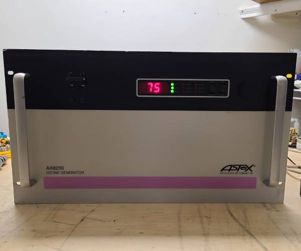 Elevate ozone production with the Astex AX8200D Ozone Generator.